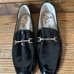 Sam Edelman Loraine Black Patent Size 9 Loafers